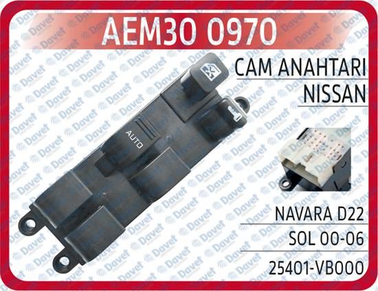 AEM 300970 Cam Anahtari Navara D22 Sol 00-06